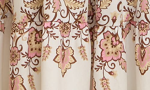 Ciebon Thessa Floral Print Tie Waist Maxi Dress