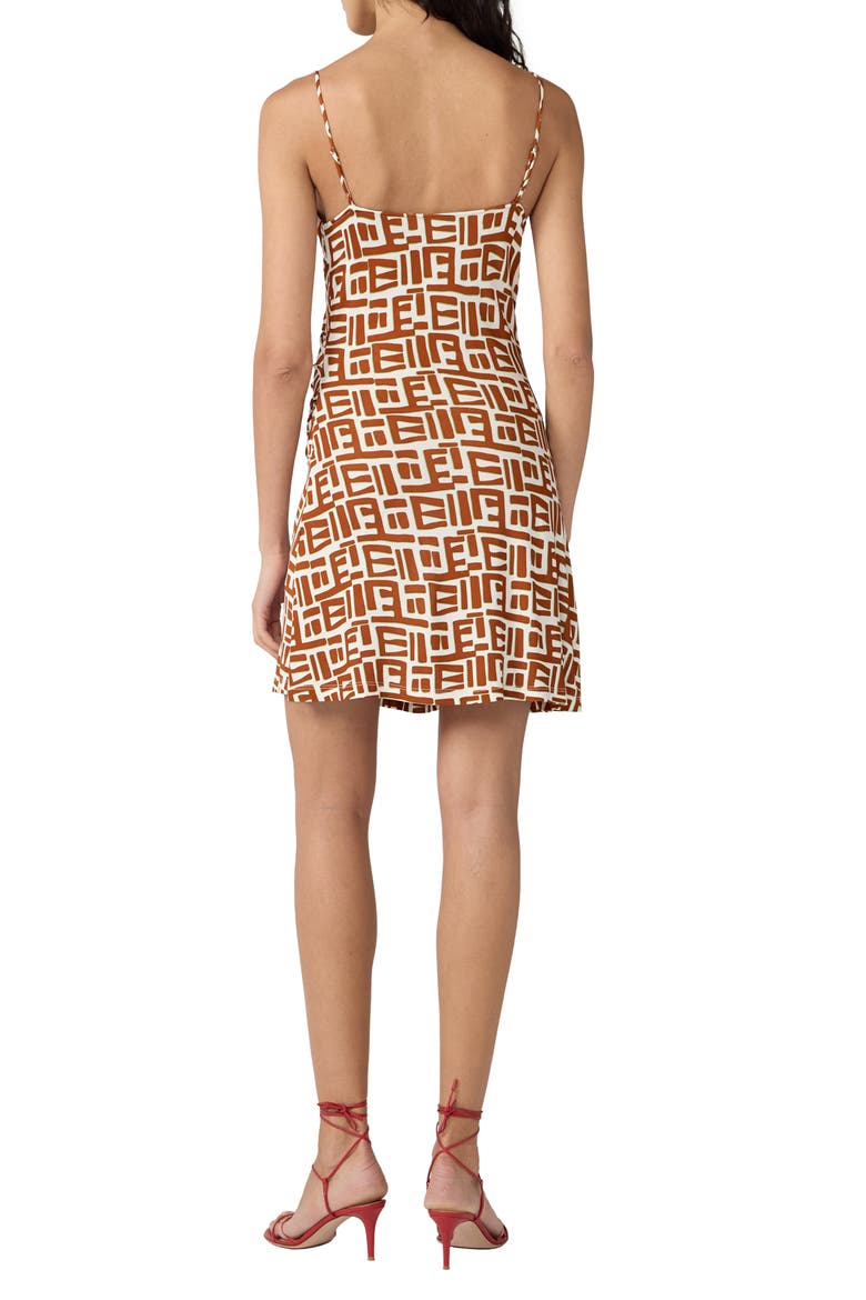 Kai Abstract Print Minidress, Alternate, color, ACCRA GEO MINI VARNISH