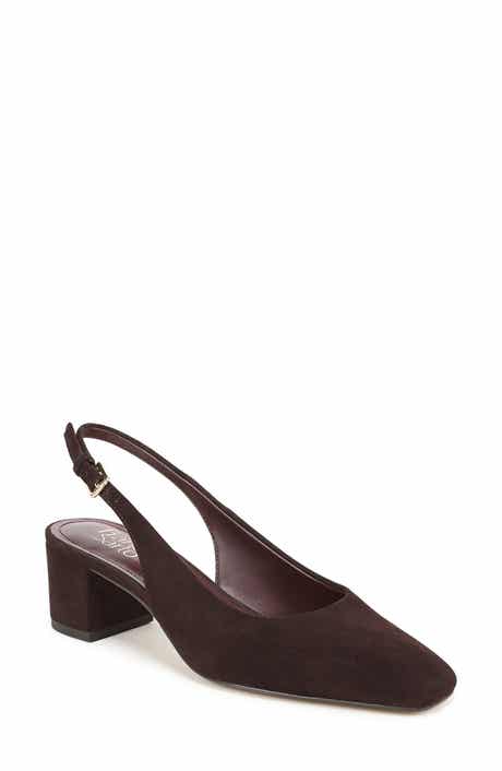 Niomi Leather Slingback Pump