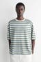 selected Blue / Off-White / Striped