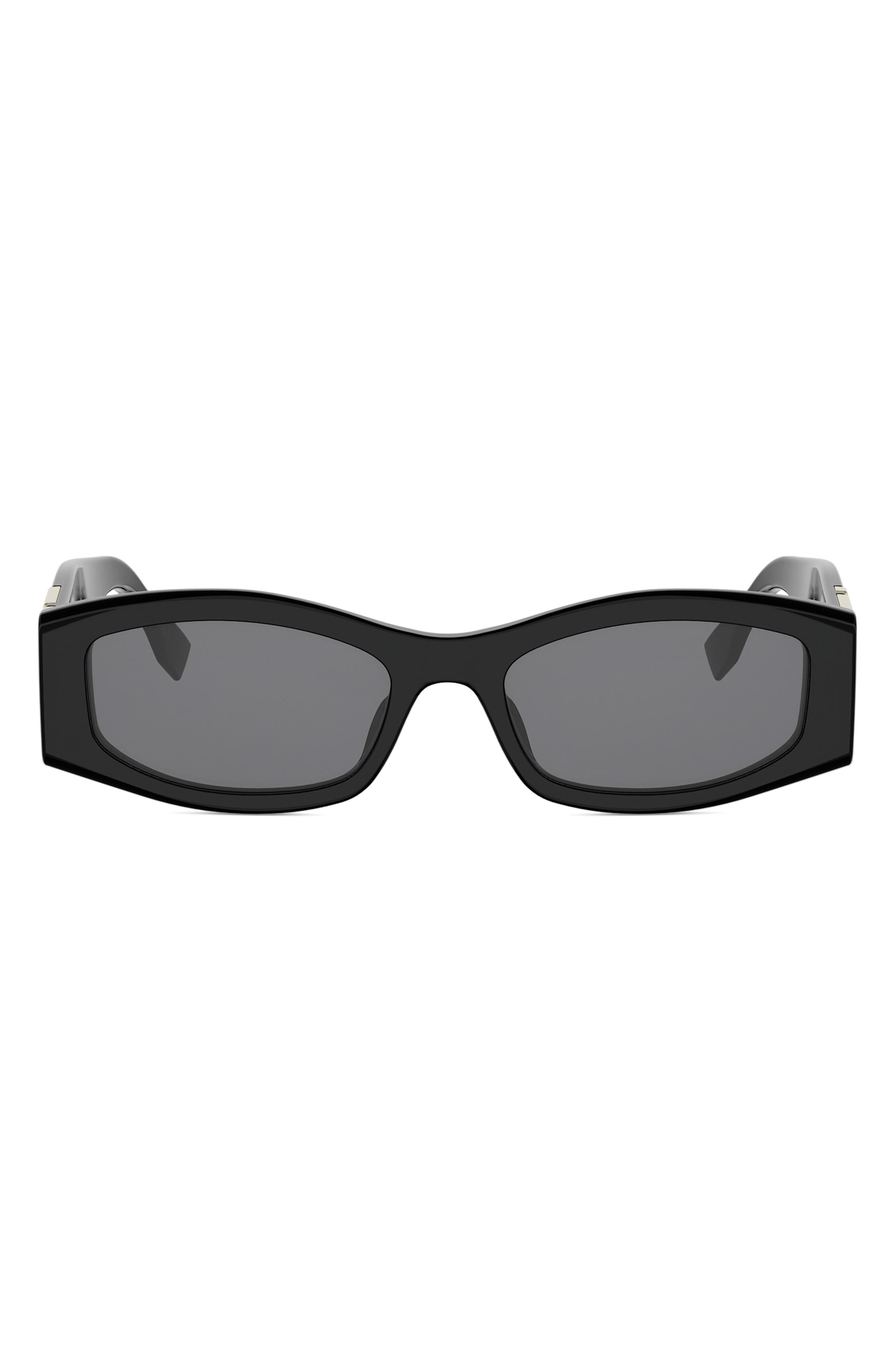 Forever Fendi 54mm Rectangular Sunglasses (Women) | Nordstrom