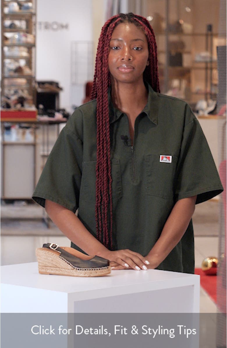 Croacia Espadrille Wedge, sales video thumbnail