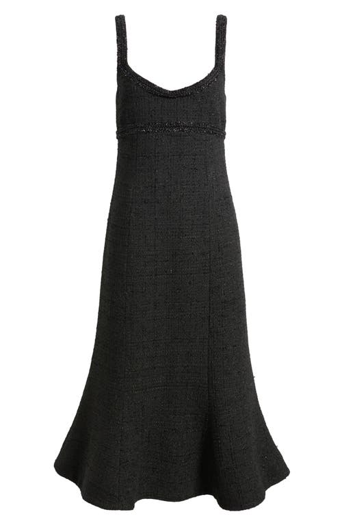 Likely Shoshana Metallic Tweed Cocktail Dress In Black