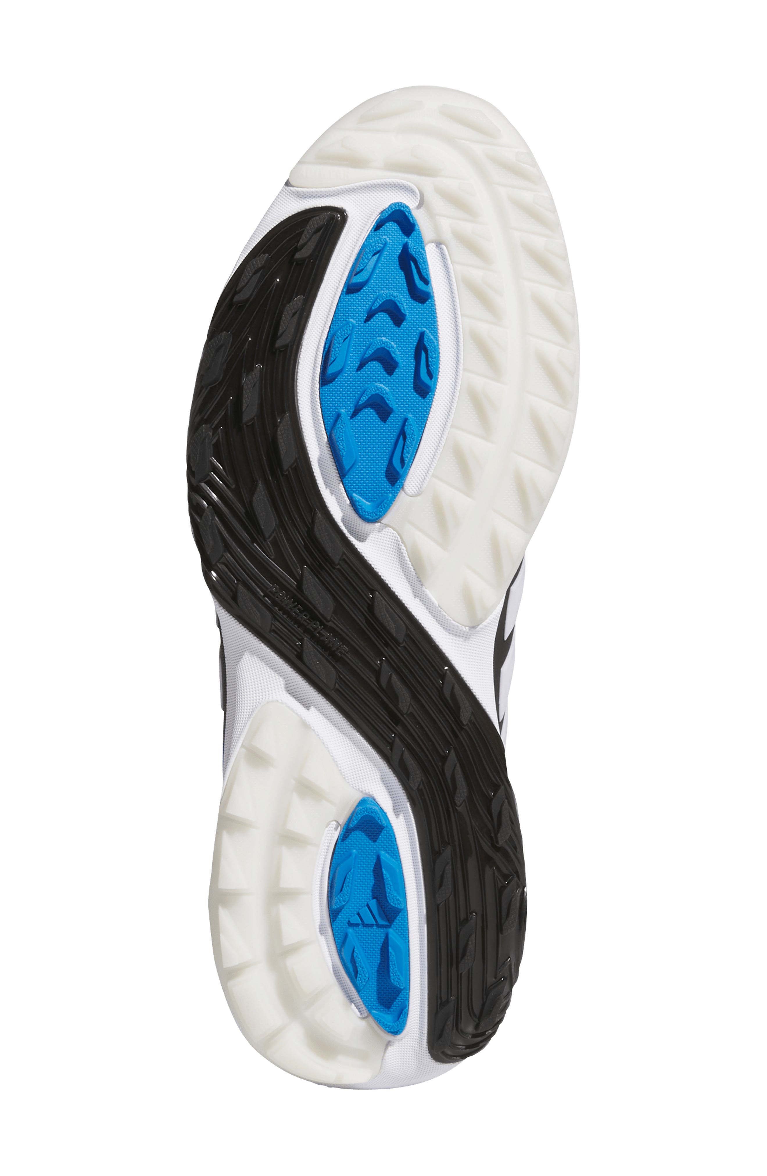 adidas Adipower 26 Spikeless Golf Shoe, Alternate, color, White/ Black/ Blue