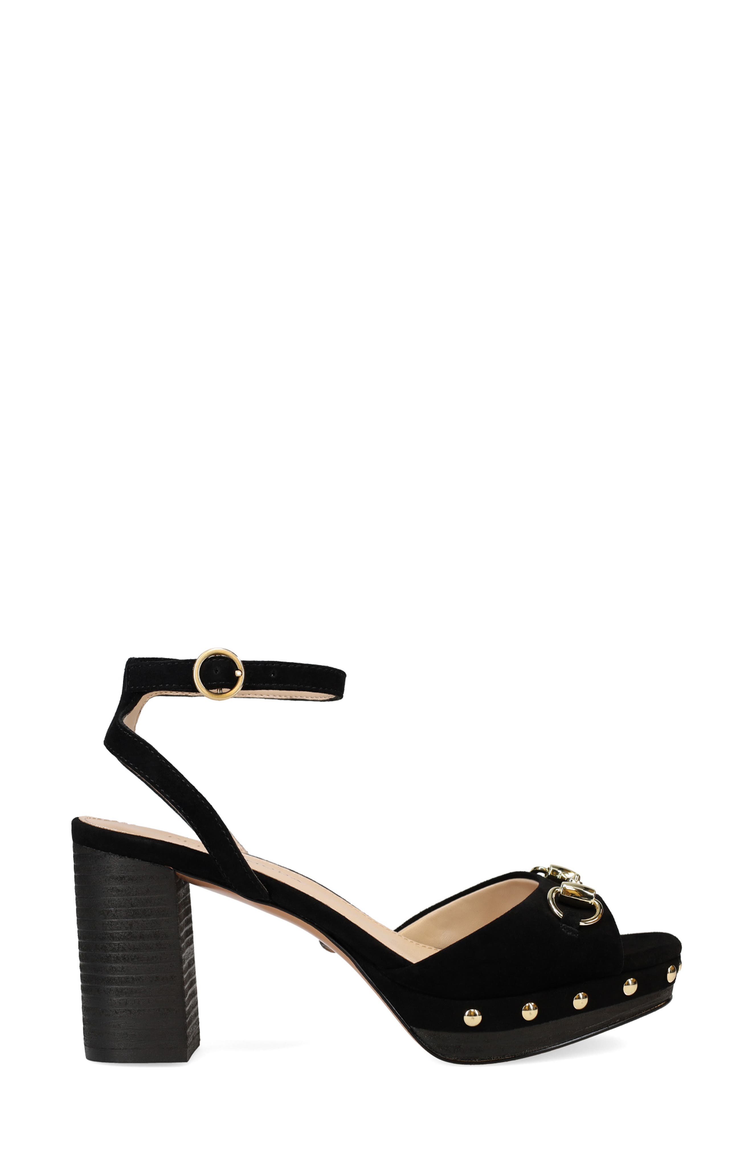 Pelle Moda Anara Platform Sandal, Alternate, color, Black