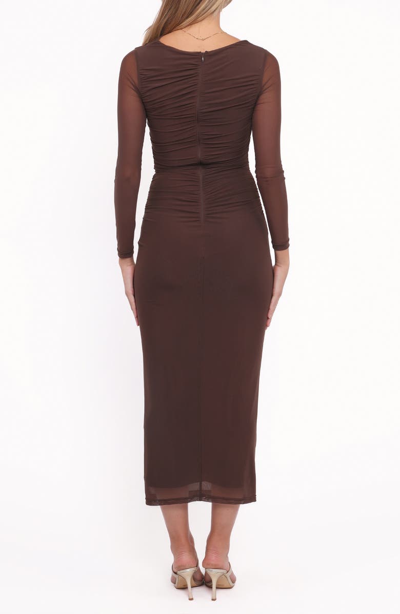 Petal & Pup Honor Long Sleeve Mesh Dress, Alternate, color, 