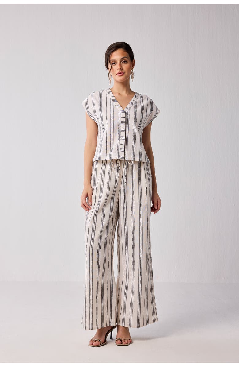 Reistor Wide-Leg Drawstring Pants, Alternate, color,