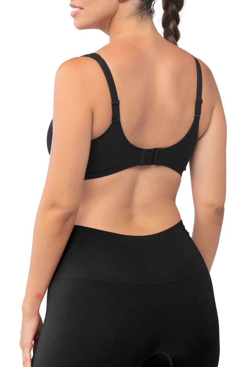 Underoutfit The Perfect Neckline Bra, Alternate, color, Black