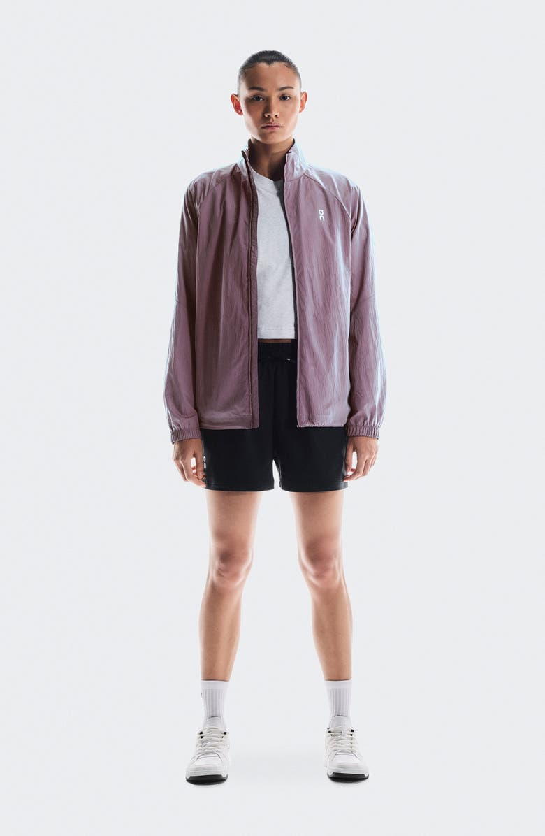 On Court Water Repellent Iridescent Jacket, Alternate, color, 