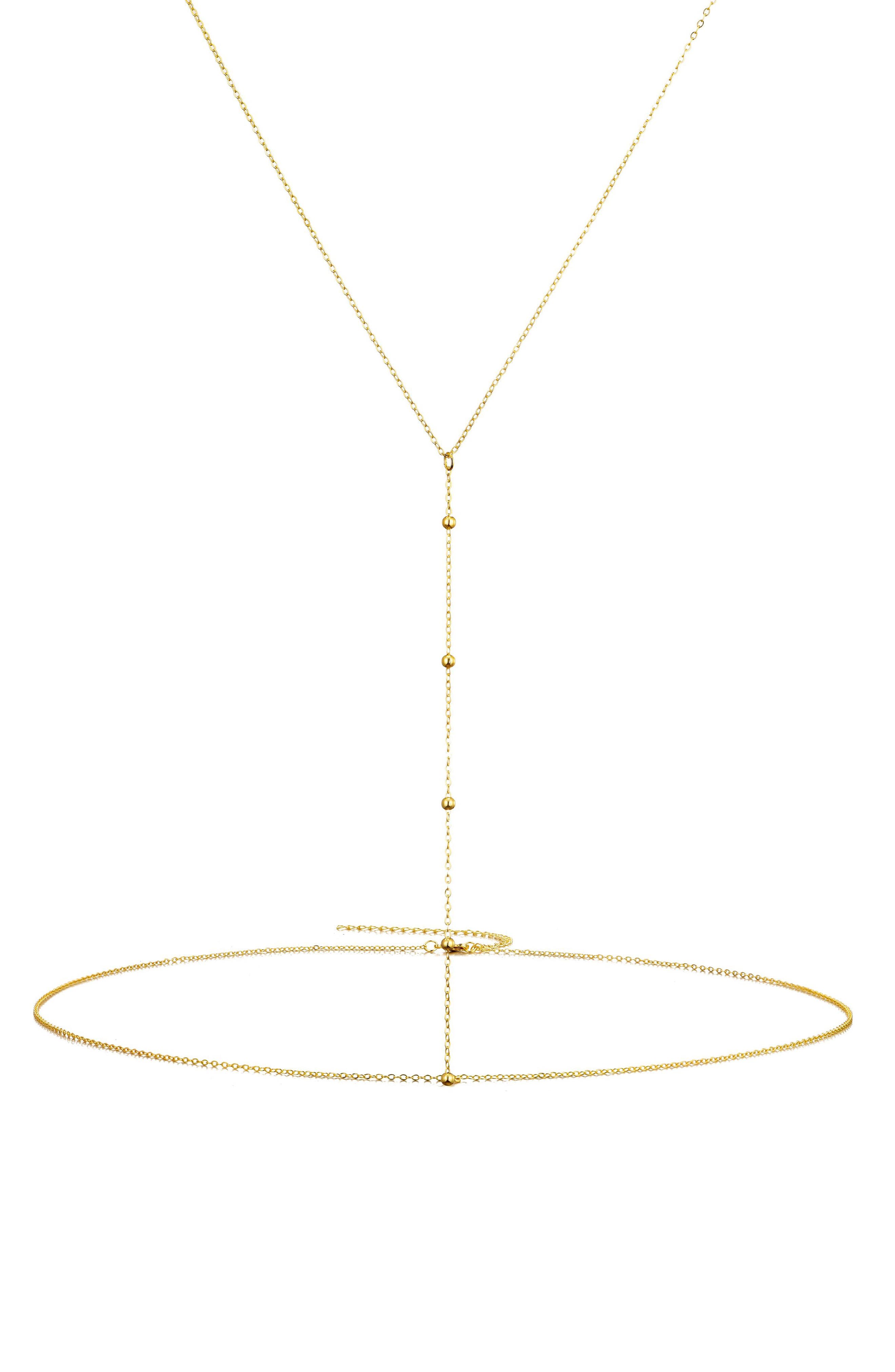Adornia Adjustable Body Chain