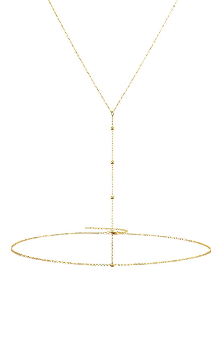 Adjustable Body Chain, Main, color, GOLD
