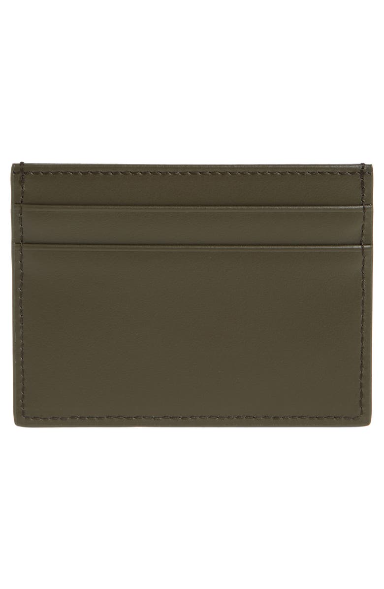 Dolce&Gabbana Milano Logo Leather Card Case, Alternate, color,