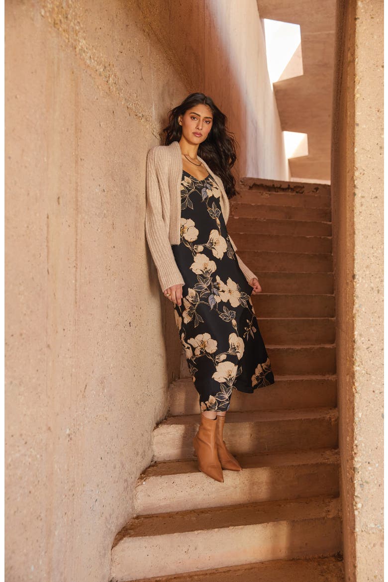 Floral Midi Slipdress, Alternate, color, PRINT