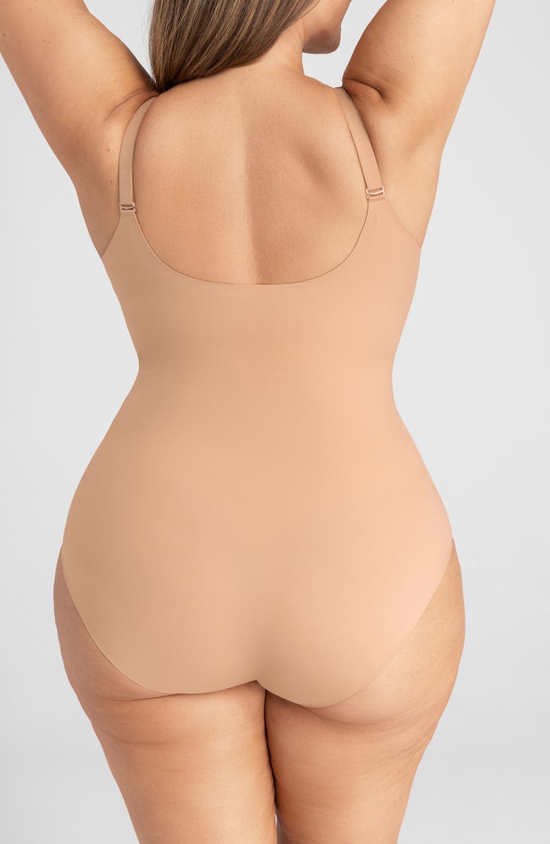 Honeylove Liftwear Cami Bodysuit, Alternate, color, Sand