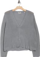 MAX STUDIO V-Neck Button Front Cardigan