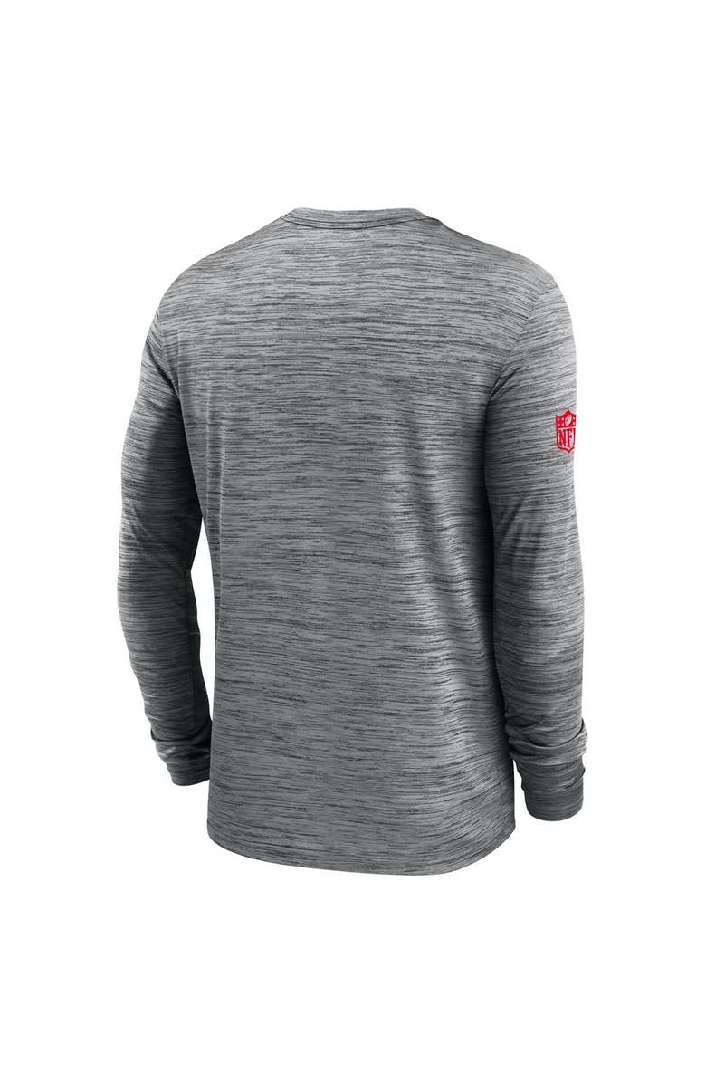 Nike Men's Nike Gray Buffalo Bills Sideline Velocity Performance Long Sleeve T-Shirt, Alternate, color, Gray