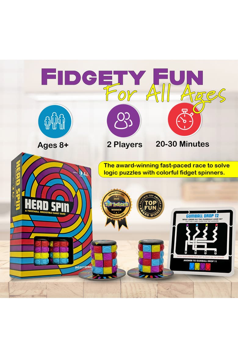 Head Spin Fidgetspinner Game, Alternate, color, Multicolored