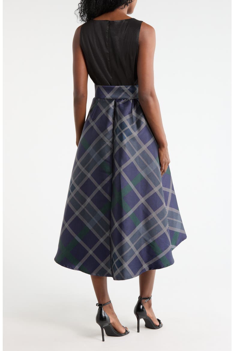 High-Low Dress, Alternate, color, BLACK