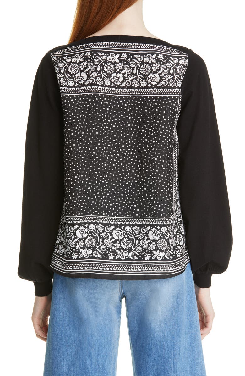 See by Chloé Balloon Sleeve Blouse, Alternate, color,