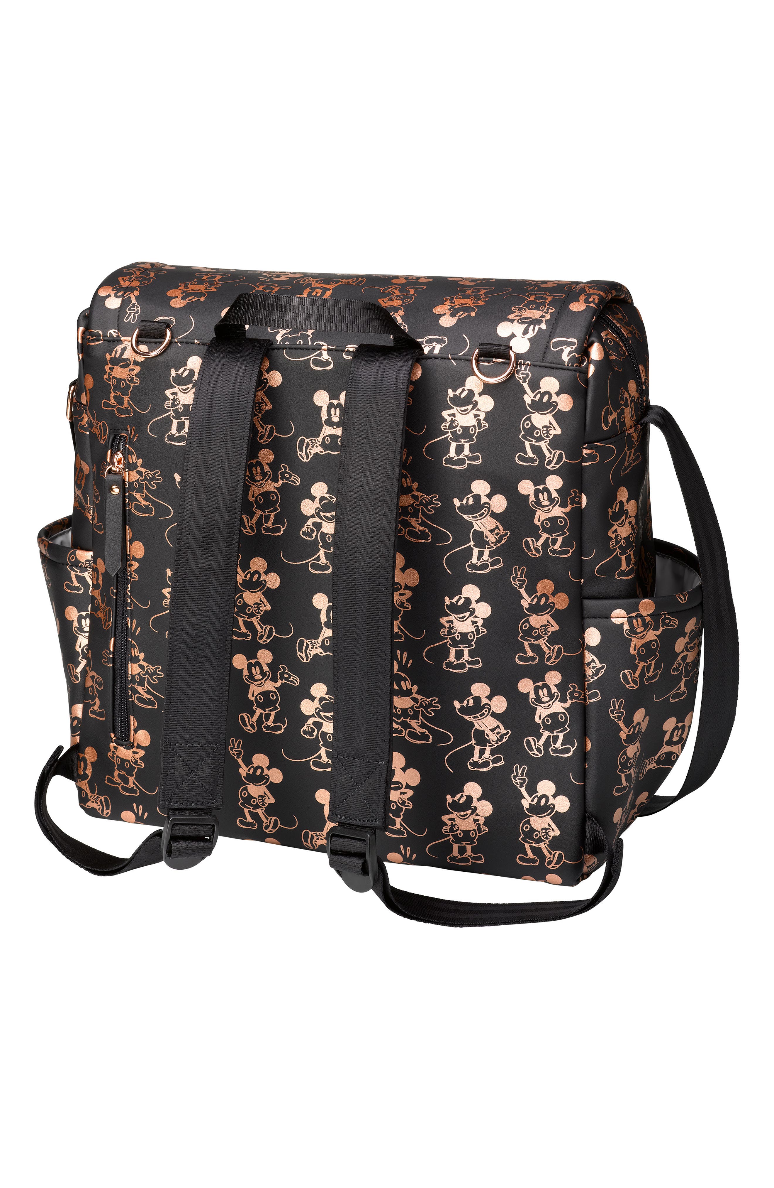 Petunia Pickle Bottom x Disney Mickey Mouse Boxy Diaper Bag, Alternate, color, 