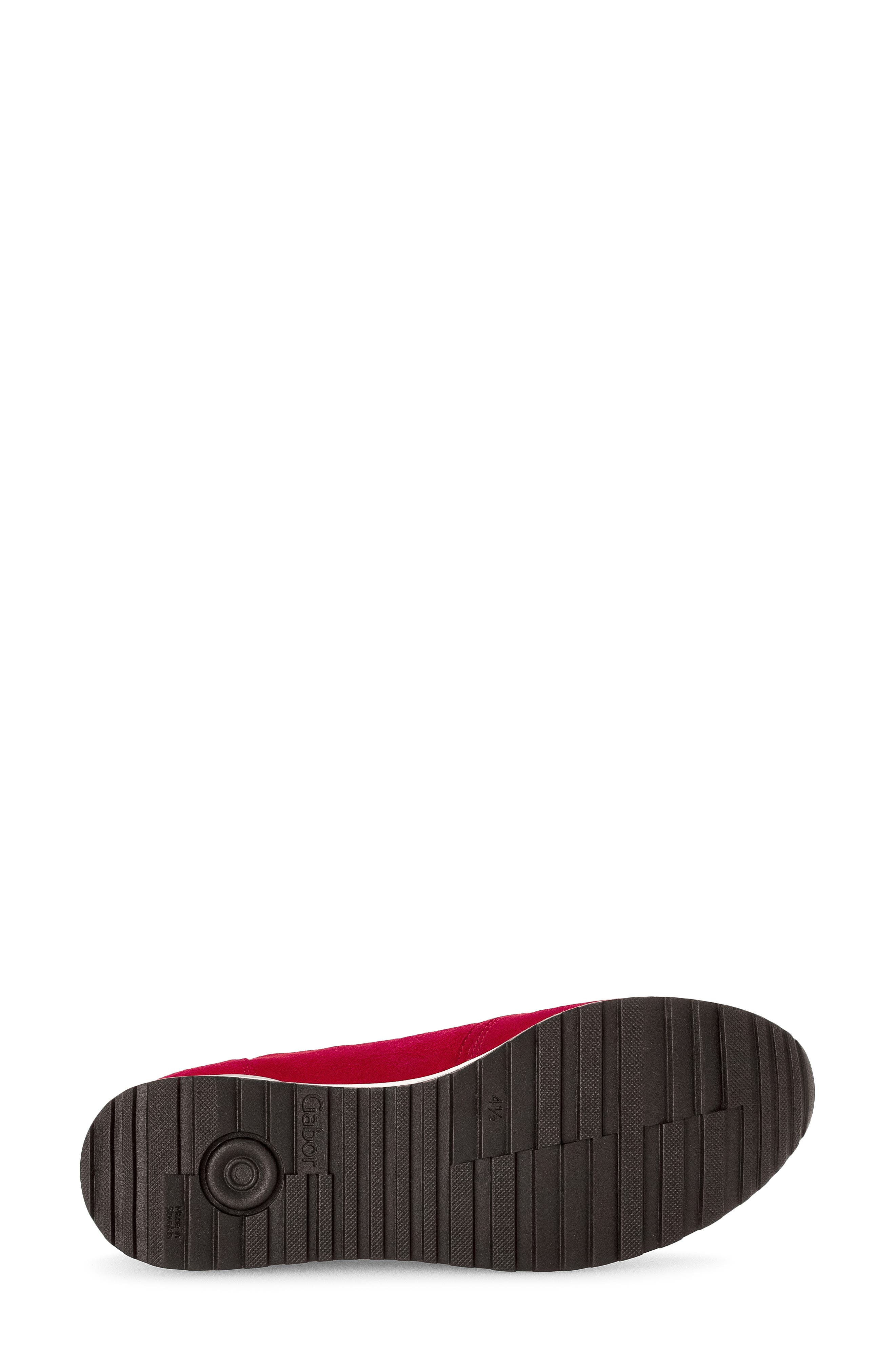 Gabor Lace-Up Sneaker, Alternate, color, Rubin