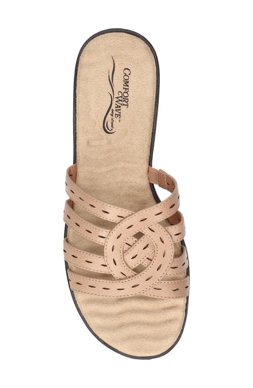 EASY STREET EASY STREET CAMMIE PERFORATED SANDAL