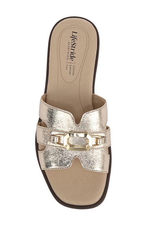 LIFESTRIDE LIFESTRIDE ROYALTY BIT SLIDE SANDAL