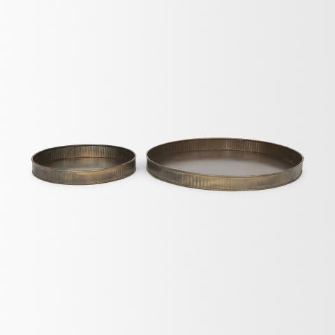 Varun Metal Tray Set of 2