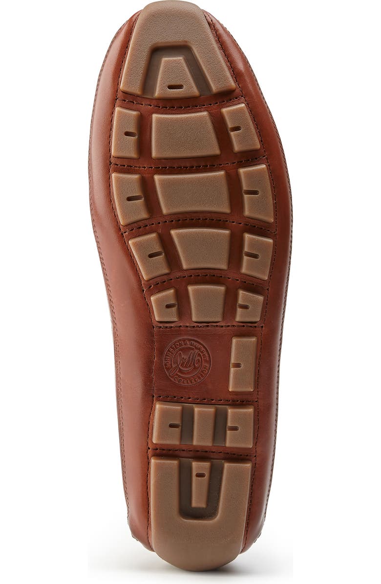 JOHNSTON & MURPHY COLLECTION Johnston & Murphy Damon Driving Shoe, Alternate, color, Navy American Full Grain