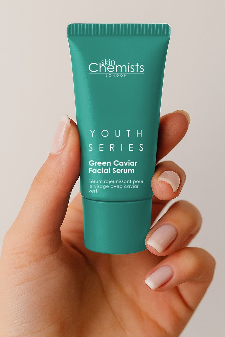 Youth Series Green Caviar Facial Serum 30ml for Anti-Aging, Brightening, Alternate, color, White