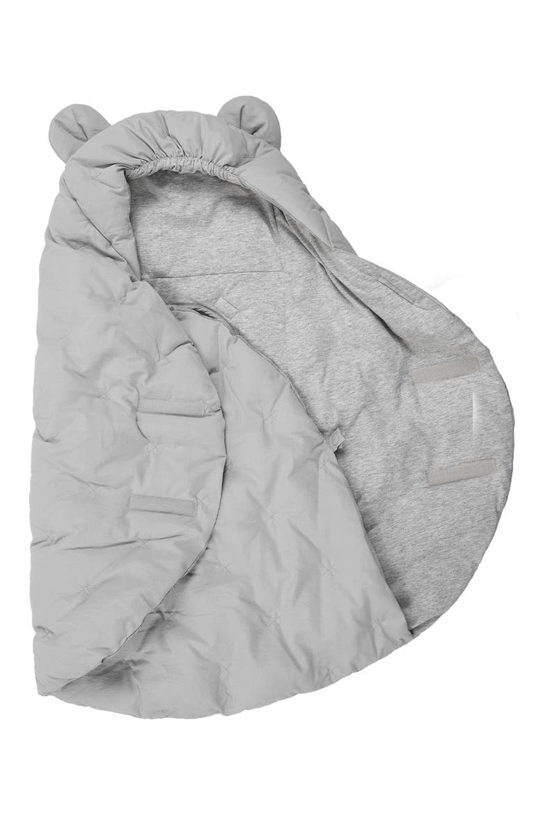 Nido Teddy Wrap Swaddle, Alternate, color, PEARL GREY