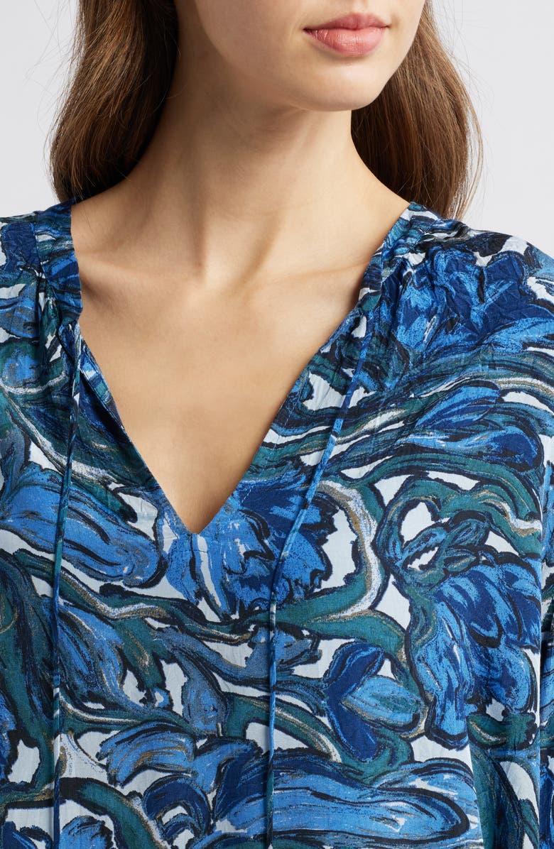 Masai Copenhagen Bonitai Split Neck Top, Alternate, color, 