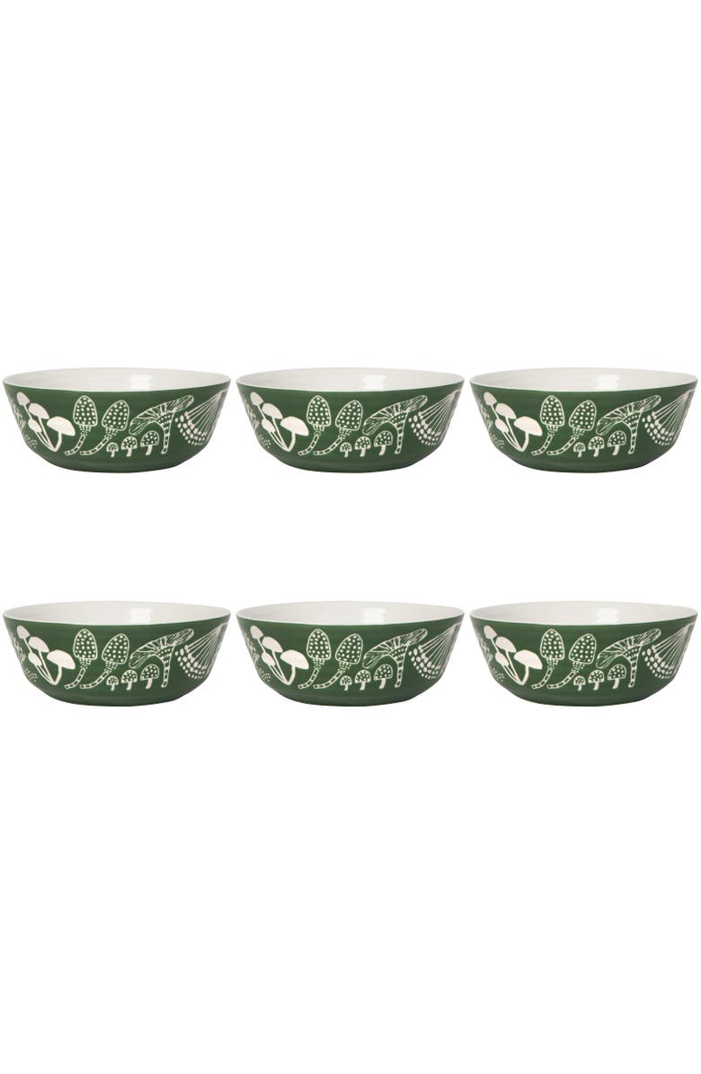 Danica Brands Wildgrove Bowl - Set of 6 Bowl, Main, color, Green
