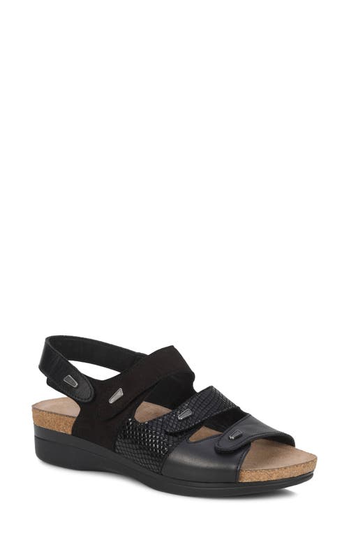Drew Margo Slingback Sandal In Black