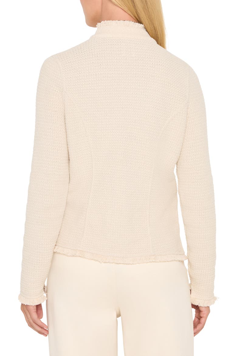 Military Fringe Mixed Knit Jacket, Alternate, color, NEUTRAL MIX