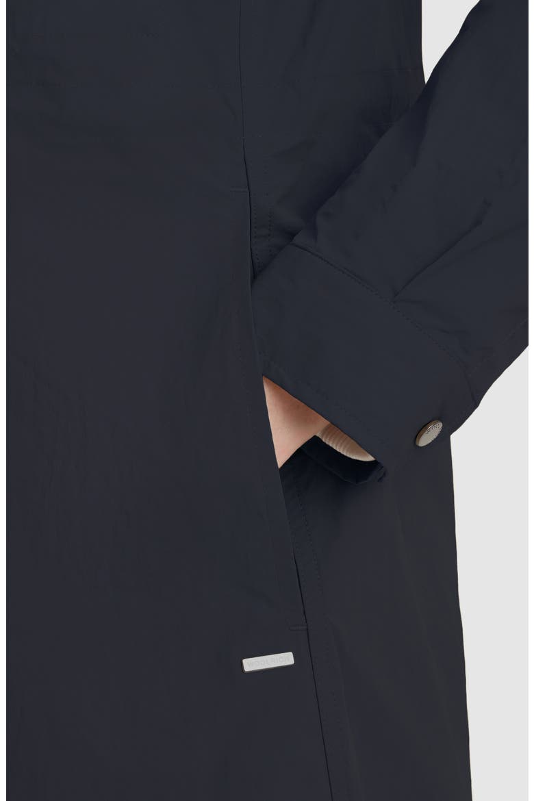 Tickseed Water Repellent Coat, Alternate, color, MELTON BLUE