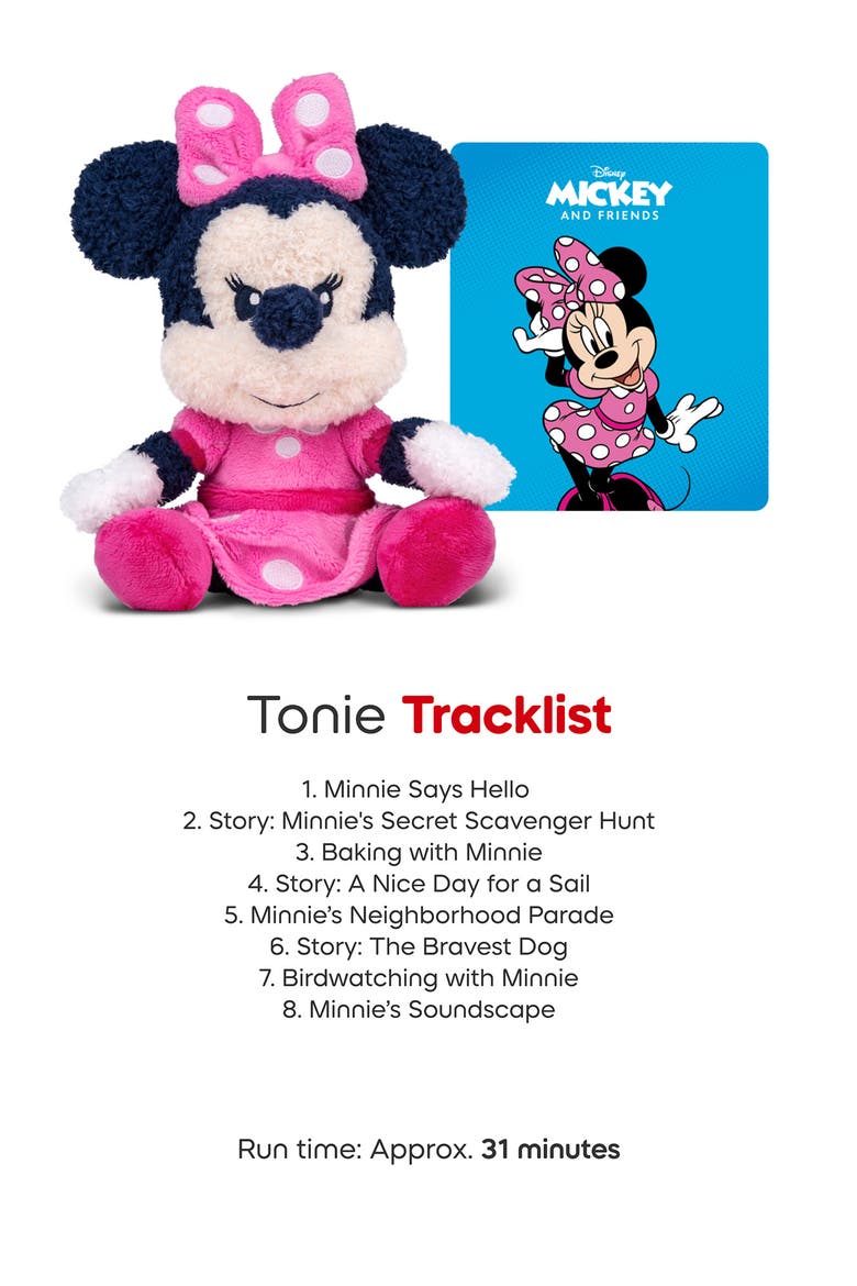 Disney Minnie Mouse Cuddle Tonie, Alternate, color, MULTICOLOR