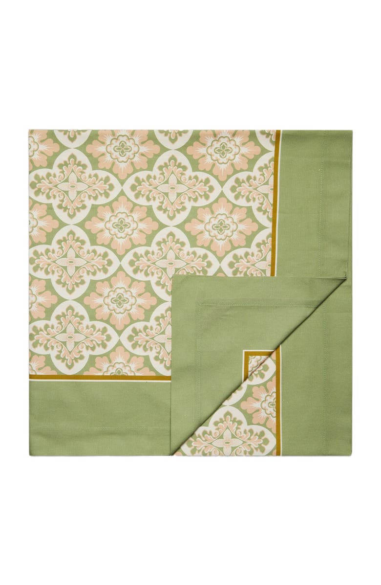 La DoubleJ Large Tablecloth (66.9"x137.8") Palazzo Light Pink, Main, color, 