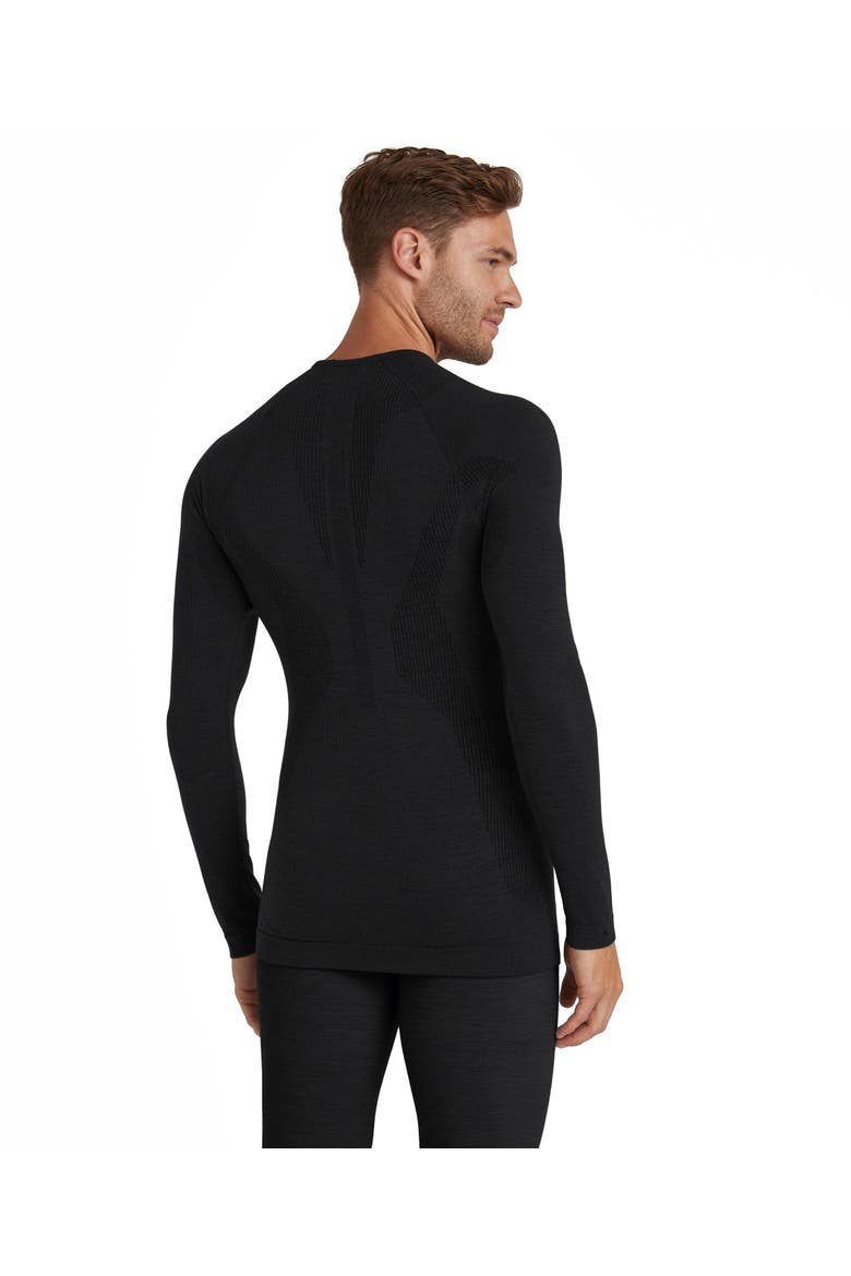 Wool Tech Base Layer Top, Alternate, color, Black