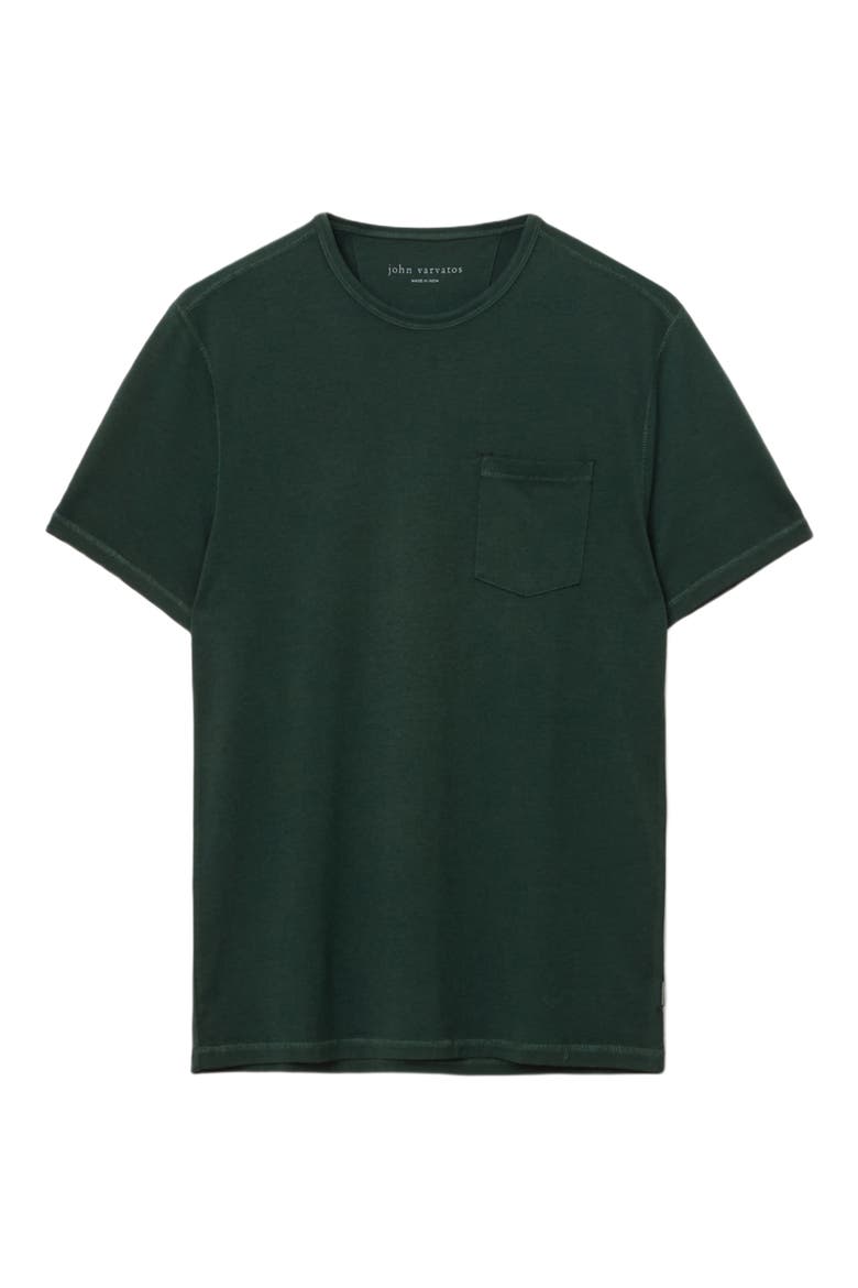 Bond Burnout Pocket T-Shirt, Alternate, color, SEAWEED
