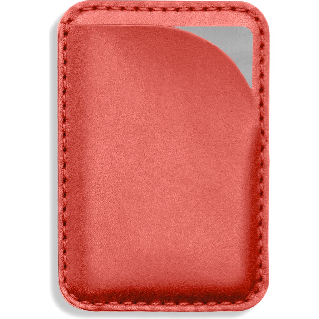 Ezra Arthur X Personal Effects Arc Magsafe Wallet In Red