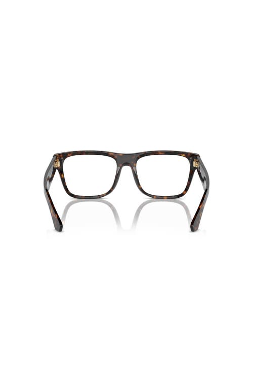 Burberry 53mm Square Optical Glasses In Multi