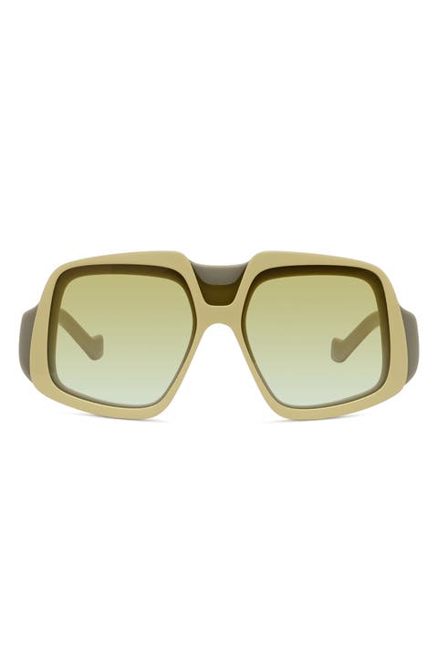 Anagram 61mm Gradient Geometric Sunglasses