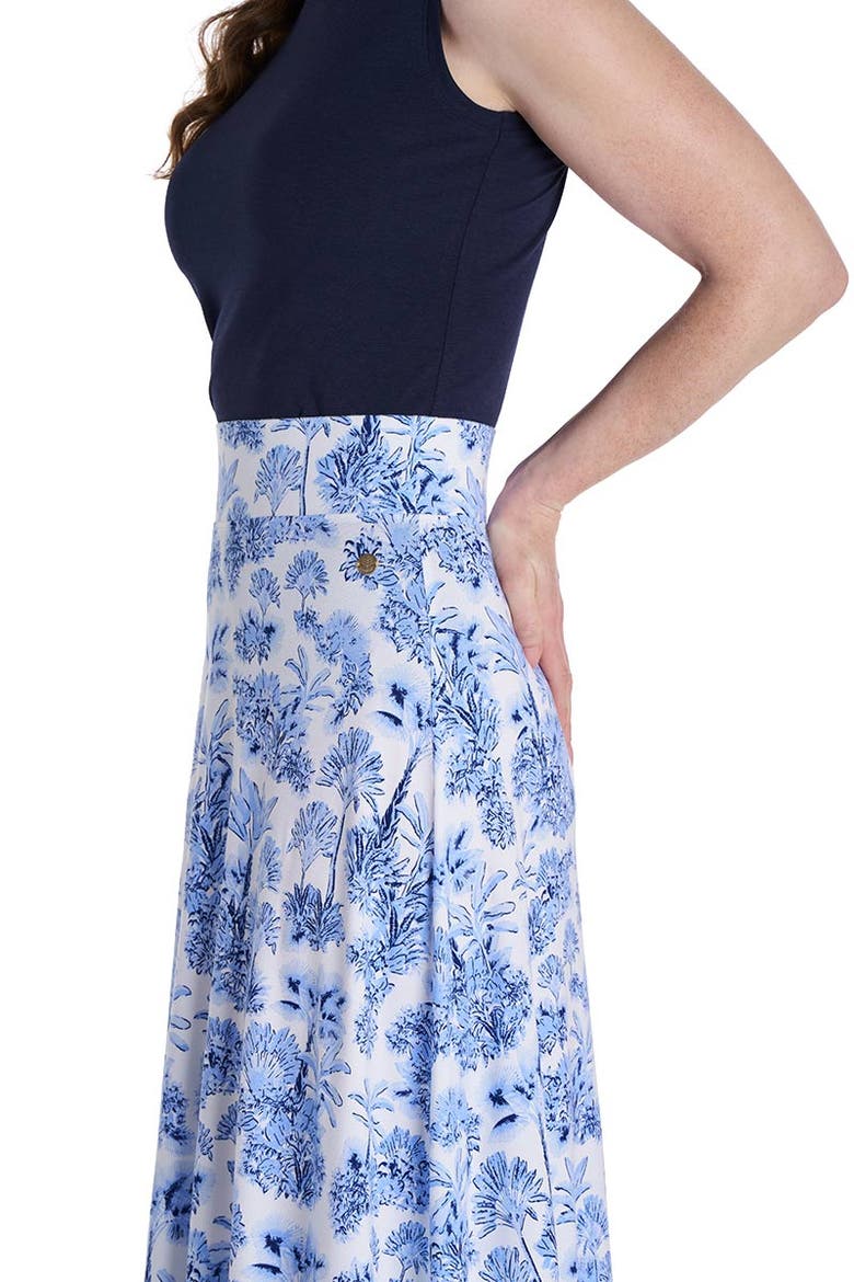 Fabyan Maxi Skirt, UPF 50+ Sun Protection, Main, color, Periwinkle Purple