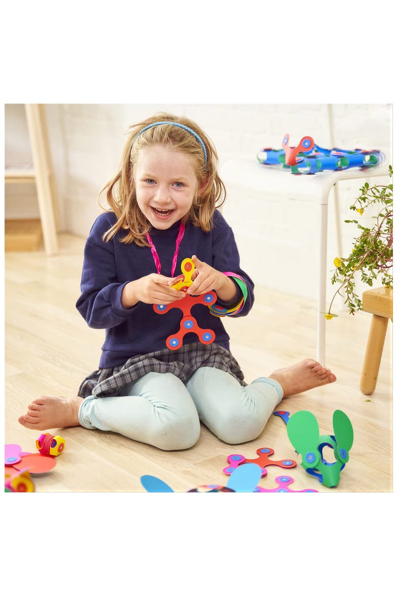 Rainbow Pack 42-Piece Magnetic Building Set, Alternate, color, MULTI
