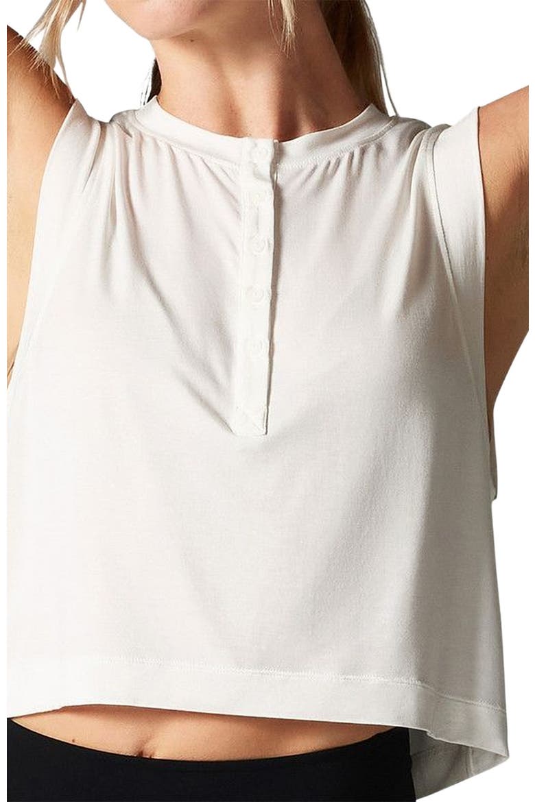 Henley Muscle Tank, Alternate, color, COCONUT