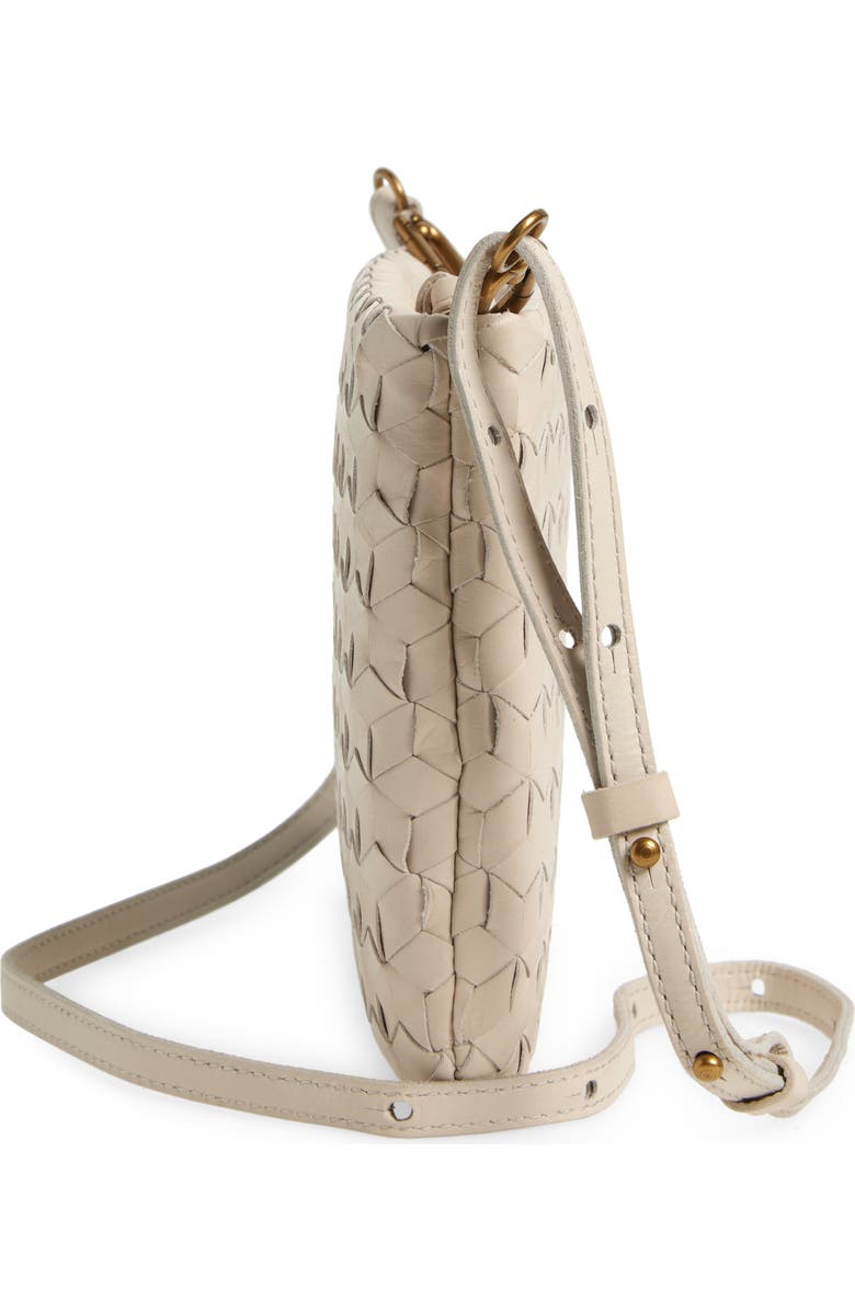 Madewell The Puff Woven Crossbody Bag, Alternate, color, Form Grey