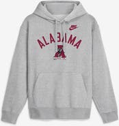 Nike Men's Nike Heather Gray Alabama Crimson Tide Legacy Arch Club Hoodie