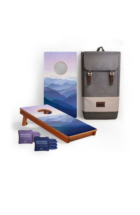 1ft x 2ft Mahogany Pathfinder Cornhole Board Set