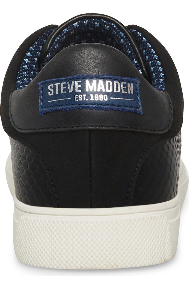 Steve Madden Vowel Embossed Sneaker, Alternate, color,